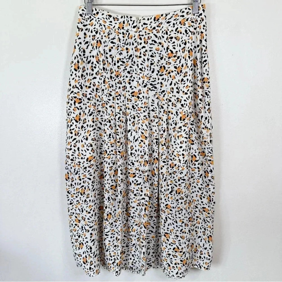 Wayf Animal Print Slit Front Midi Skirt - Picture 14 of 15